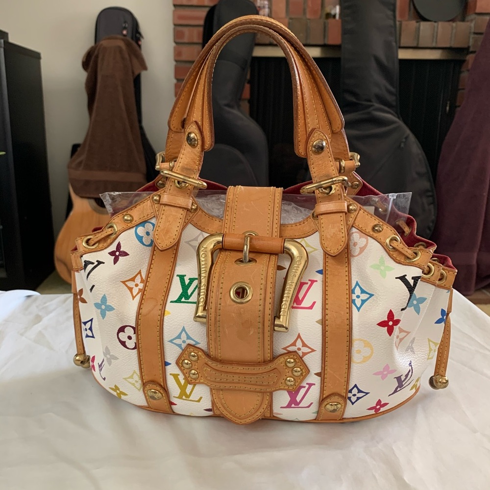 LOUIS VUITTON Ltd. Edition Multicolor Theda GM Bag